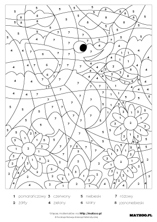 Poznajemy cyfry karty pracy PDF do druku