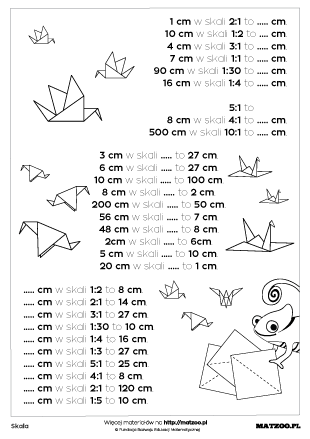 Skala karty pracy PDF do druku