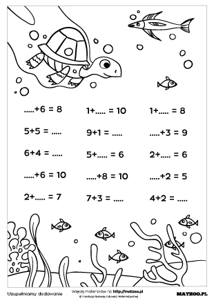 Uzupełnij dodawanie karty pracy PDF do druku